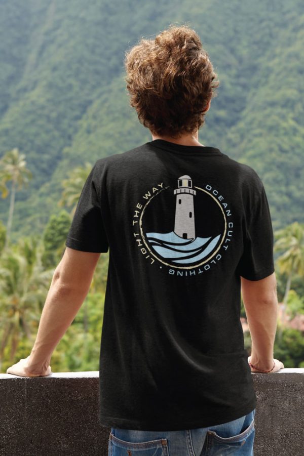 Ocean Cult Light The Way Tee, Black