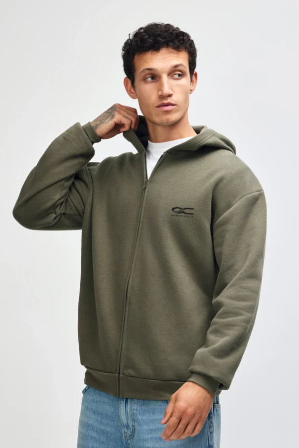 lieutenant green zip hoodie Australia